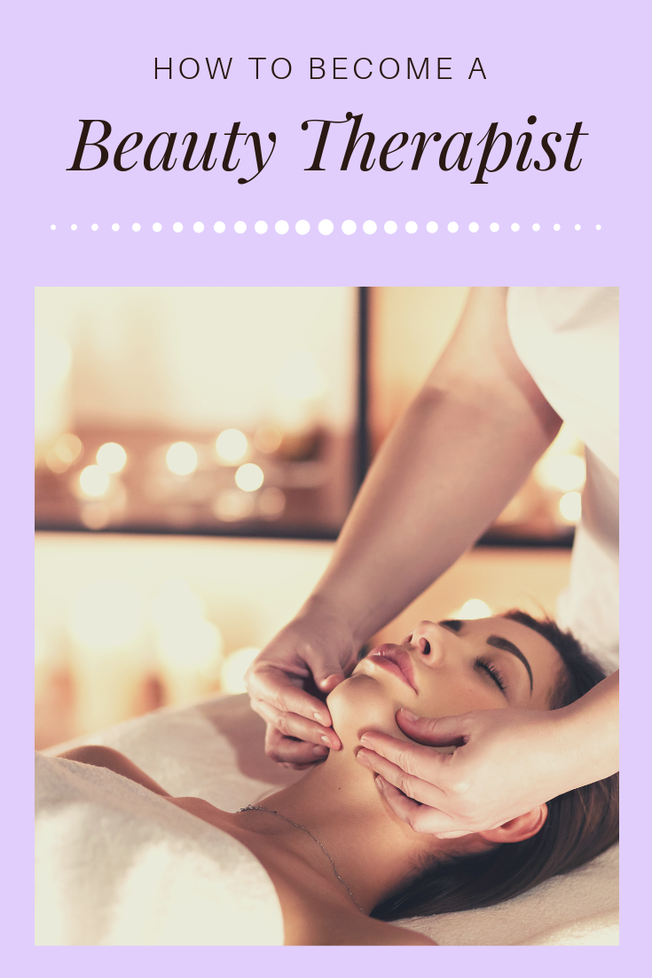 How to become a beauty therapist - an image of a woman having a massage